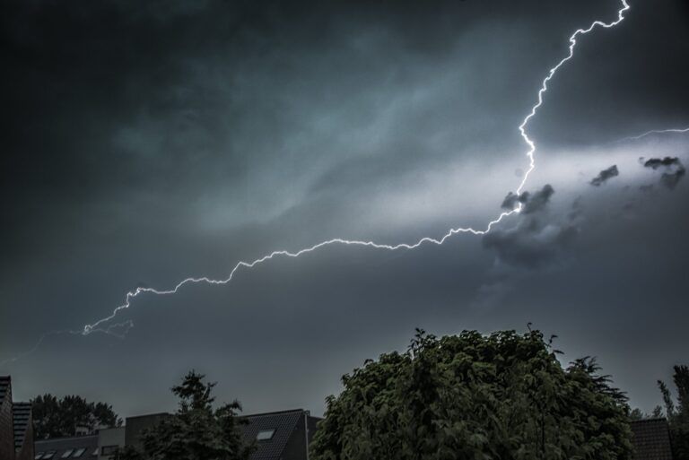 Regen en onweer, BBQ weer