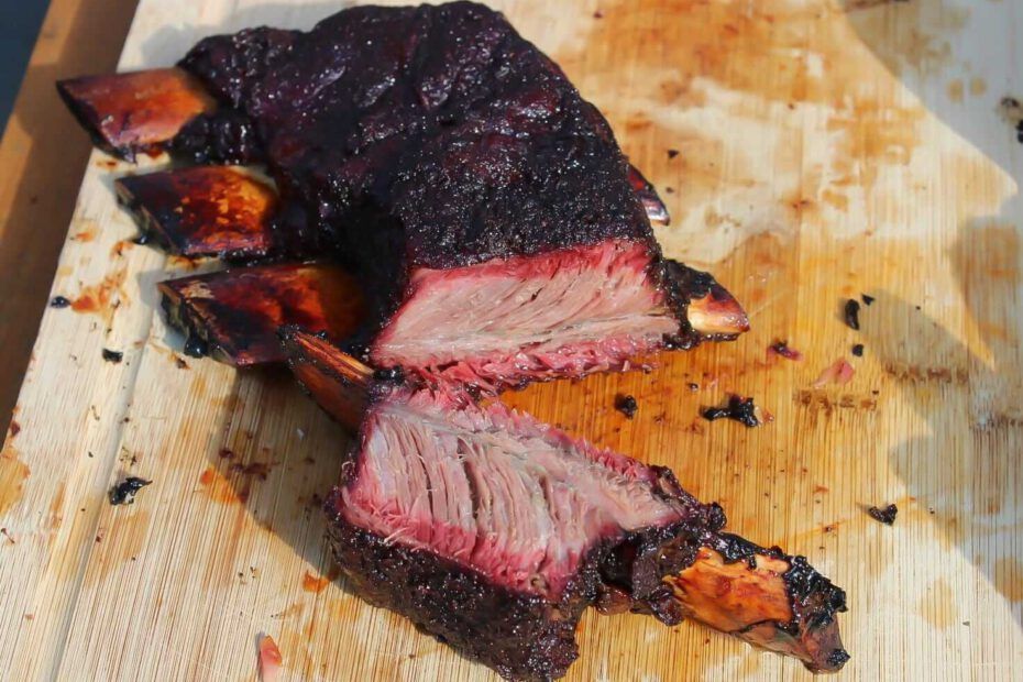 Shortribs BBQ recept 9 Serveren van de shortribs