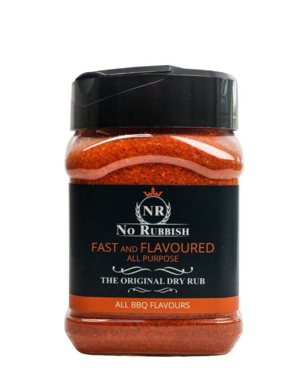 fast and flavoured with salt bbq rub