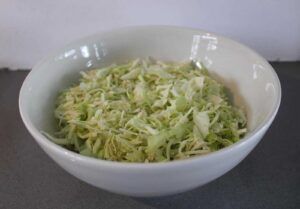 Amerikaanse coleslaw recept stap 1