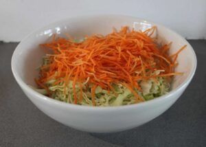 Amerikaanse coleslaw recept stap 2