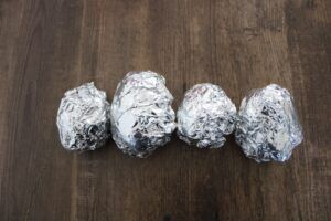 gepofte aardappel BBQ