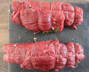 bavette rollade BBQ