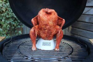 Beer can chicken