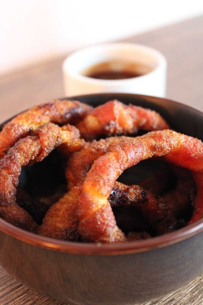 Bacon Wrapped Onion Rings