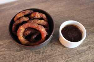 Bacon Wrapped Onion Rings