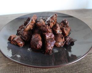 Ossenhaaspuntjes in hoisin marinadde (3)