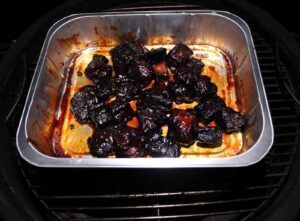 pork belly burnt ends karamelliseren