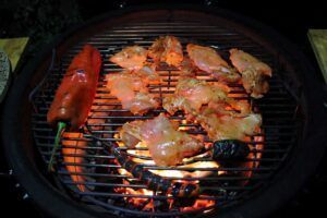 soft shell taco's met kip en spicy salsa