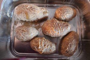 hasselback aardappels bbq