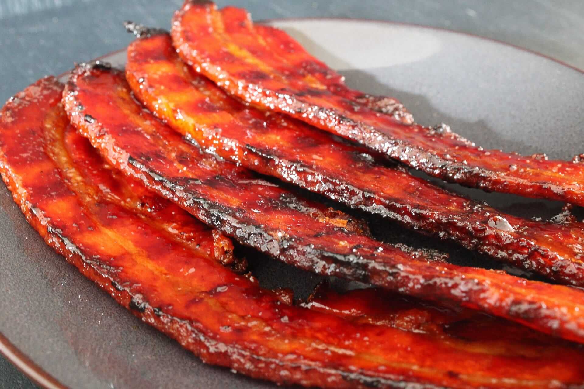 Candied Bacon BBQ snacks Turn Don't Burn