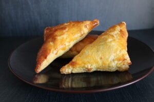 Kipsate broodjes van de BBQ, eindresultaat