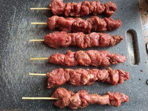 stokjes maken van de bavette