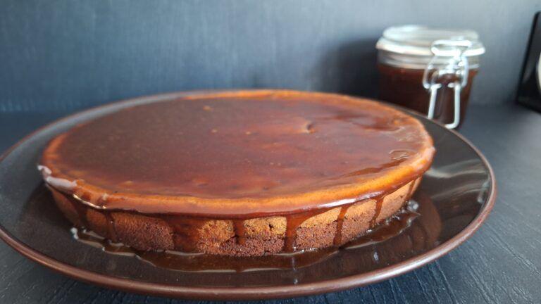 Sticky toffee pudding van de BBQ