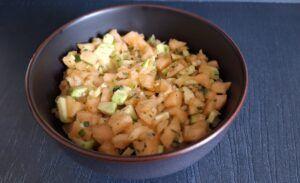 meloen salsa klaarmaken