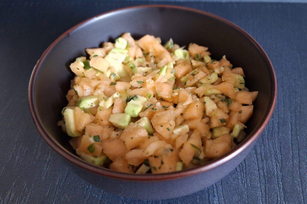 cantaloupe salsa recept