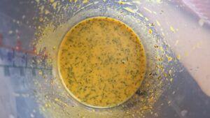 sinaasappel mosterd dressing maken