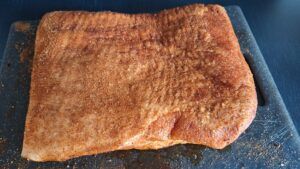 buikspek met rub voorzien