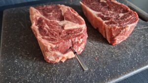 Ribeye met meater 2 plus probe