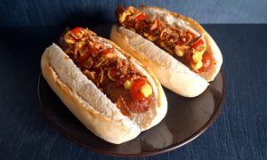 Broodje BBQ worst met Nduja