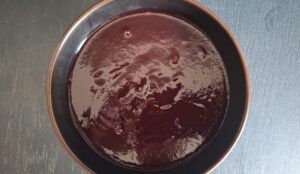 Kersen marinade afmaken