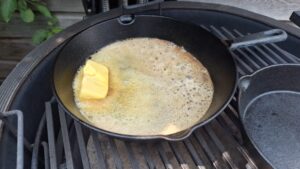 blue band smelten in de pan