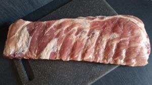 St louis style ribs droogdeppen en membraan verwijderen