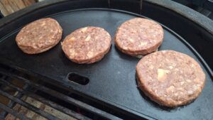 hamburgers bakken