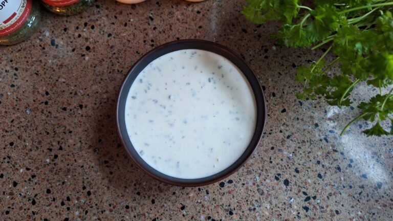 ranch saus maken