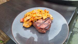 Ossenhaas tournedos van de BBQ