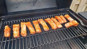 party ribs op de smoker