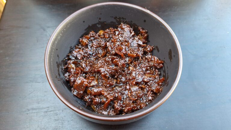 bacon jam klaarmaken