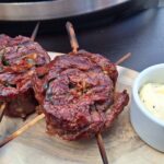 bavette pinwheels BBQ