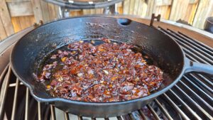 bacon jam klaarmaken