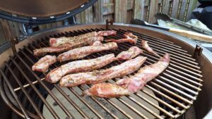 ribfingers op het rooster