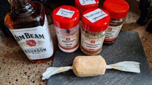 bourbon whiskey boter klaarmaken