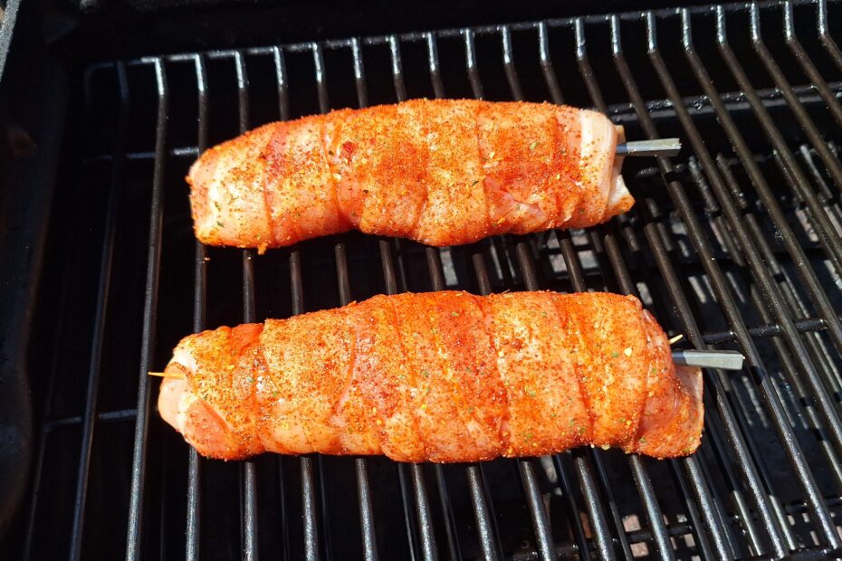 kip cordon bleu op de barbecue
