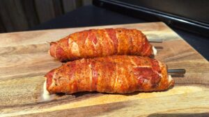 kip cordon bleu van de BBQ