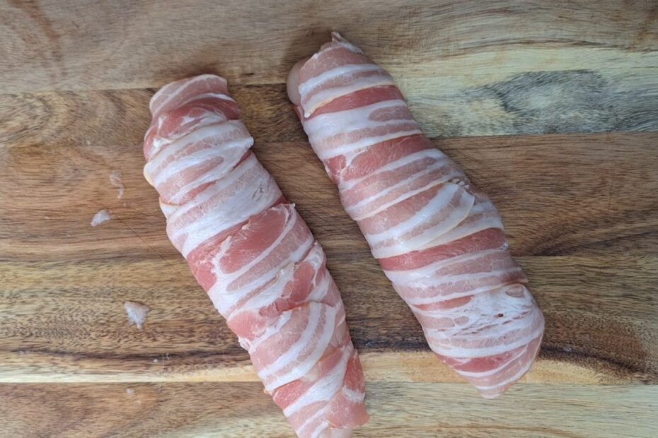 kipfilet vlinderen en vullen