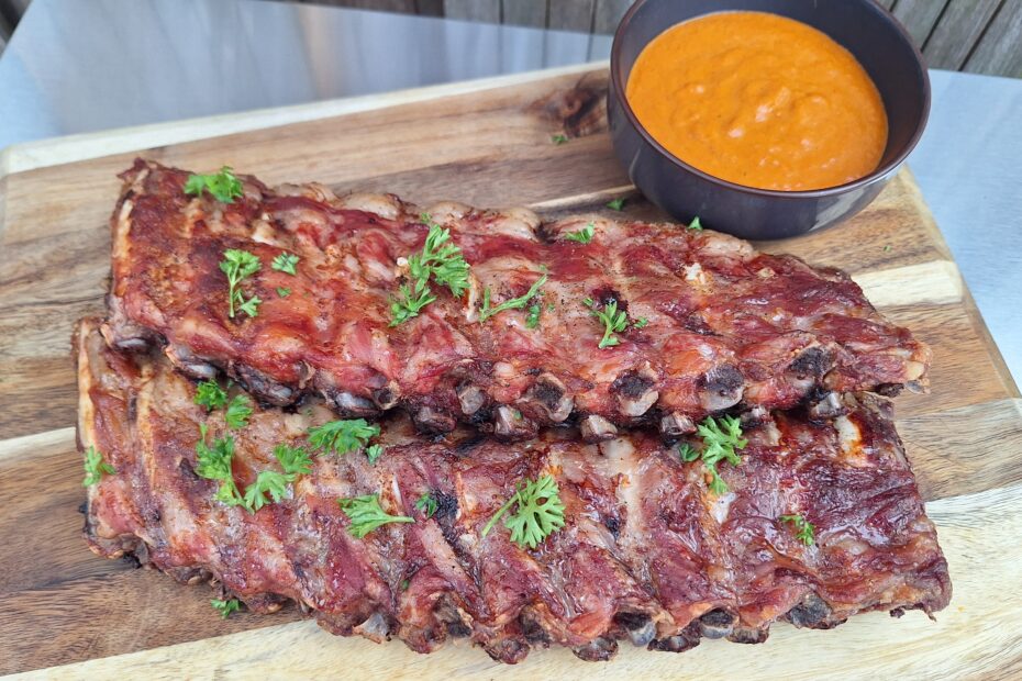 iberico spareribs met mojo picon