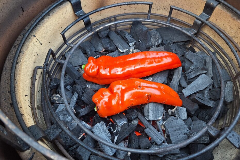 paprika's grillen voor mojo