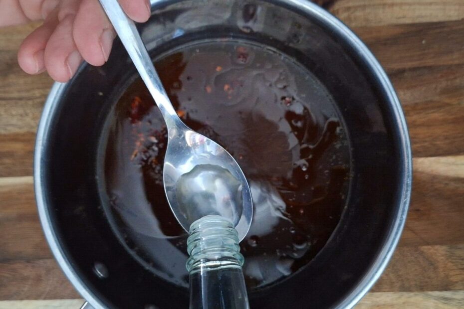 Jus maken voor Asian pulled beef