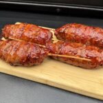 moink sticks van de BBQ