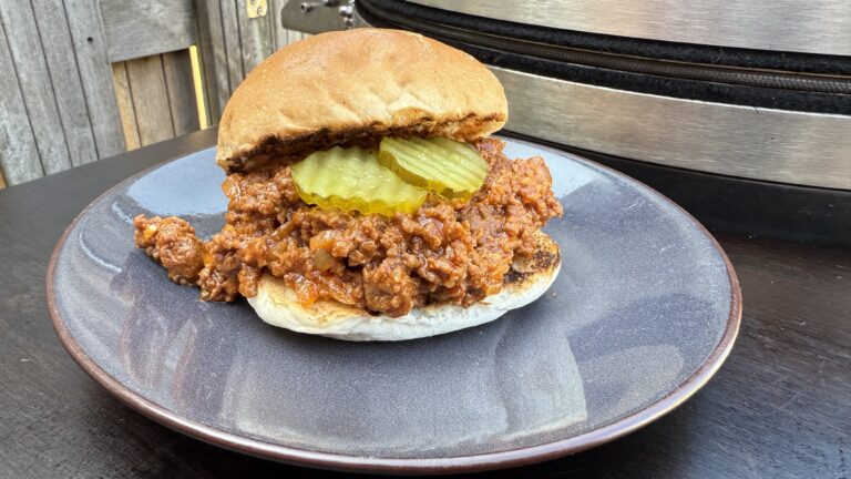 sloppy joe van de barbecue