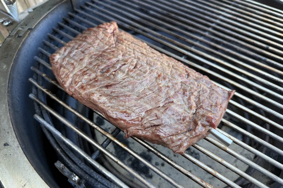 Bavette eerst indirect garen