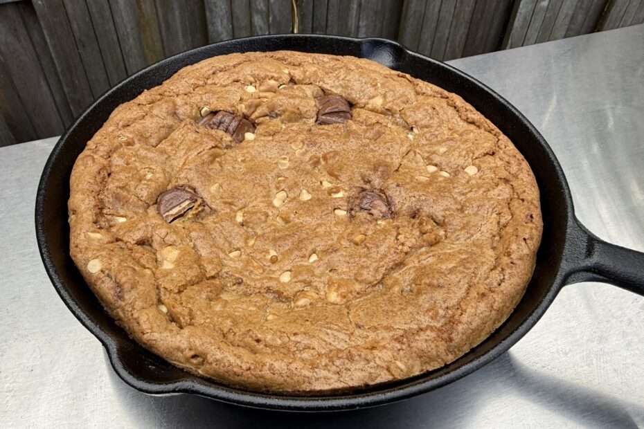 skillet cookie kort afkoelen