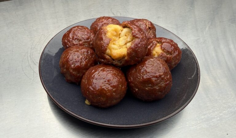 Mac & Cheese gehaktballetjes