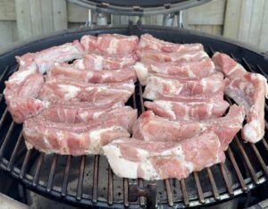 Spareribs roken
