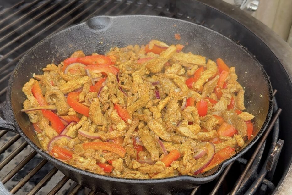 Shoarmataart - Quiche van de BBQ 12 shoarma bakken