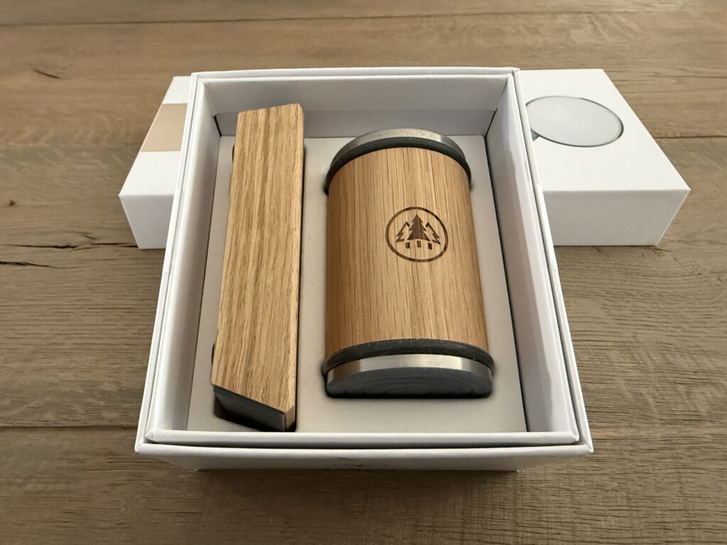 HORL messenslijper uitgepakt